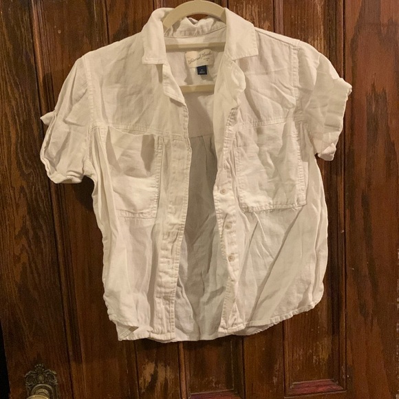Universal Threads button up short sleeve top - Picture 6 of 6